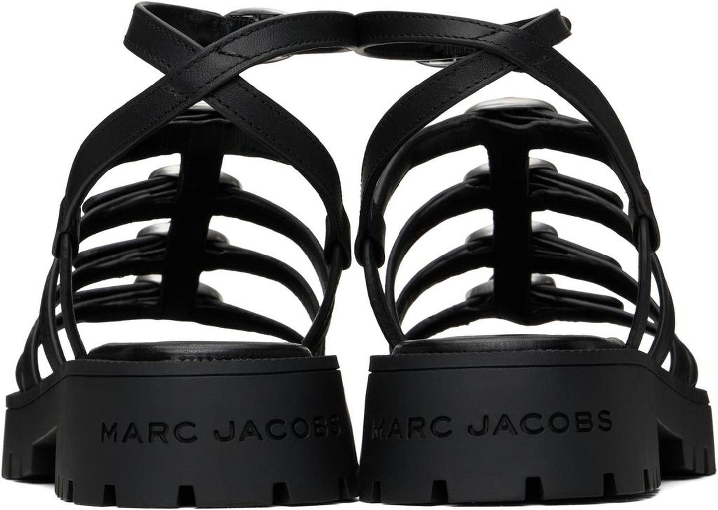 Black 'The Kiki Gladiator' Sandals