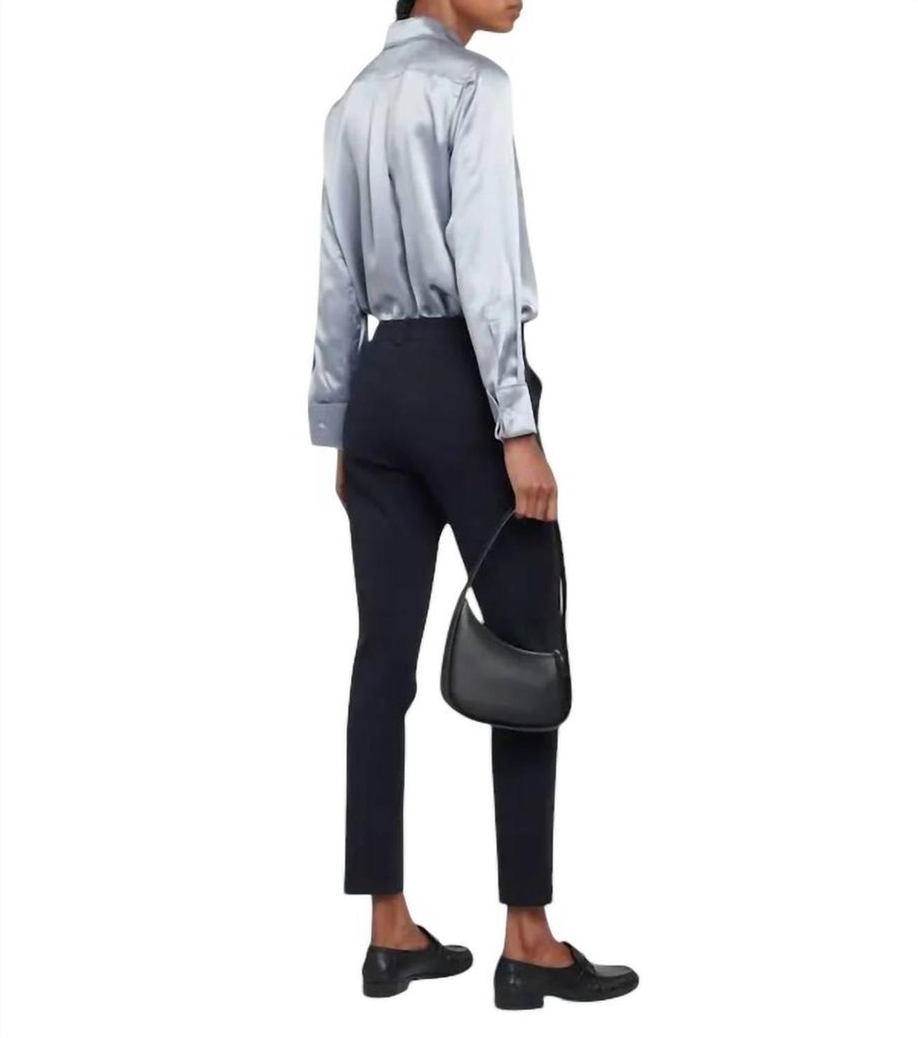 Aiello Silk Blouse In Blue