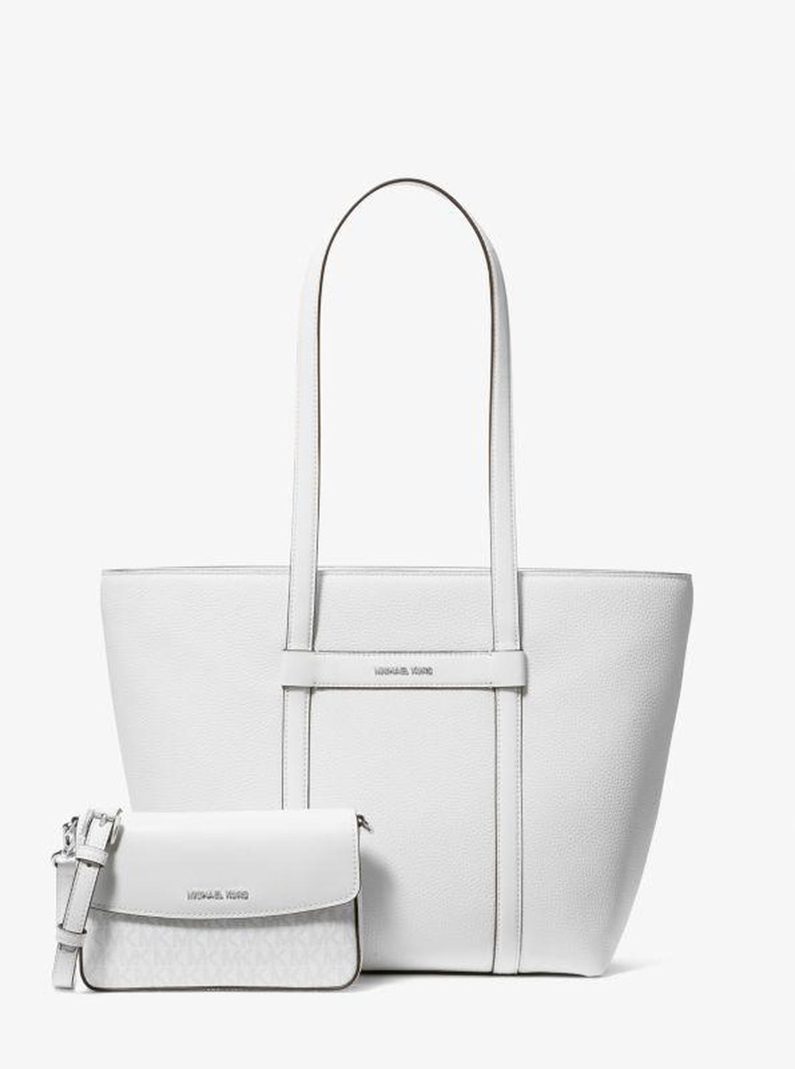 Jet Set Large 2-in-1 Pebbled Leather Tote Bag