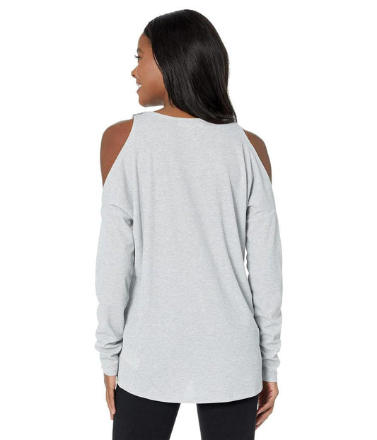 Shine Stud Cold-Shoulder Top