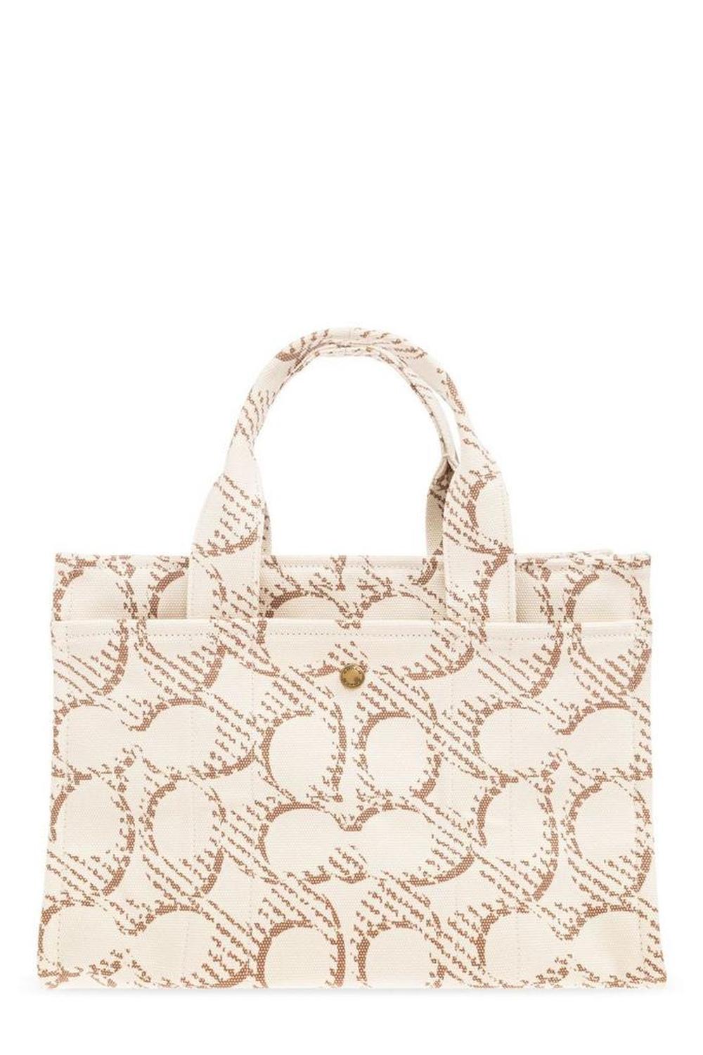 Coach Cargo Monogrammed Tote Bag