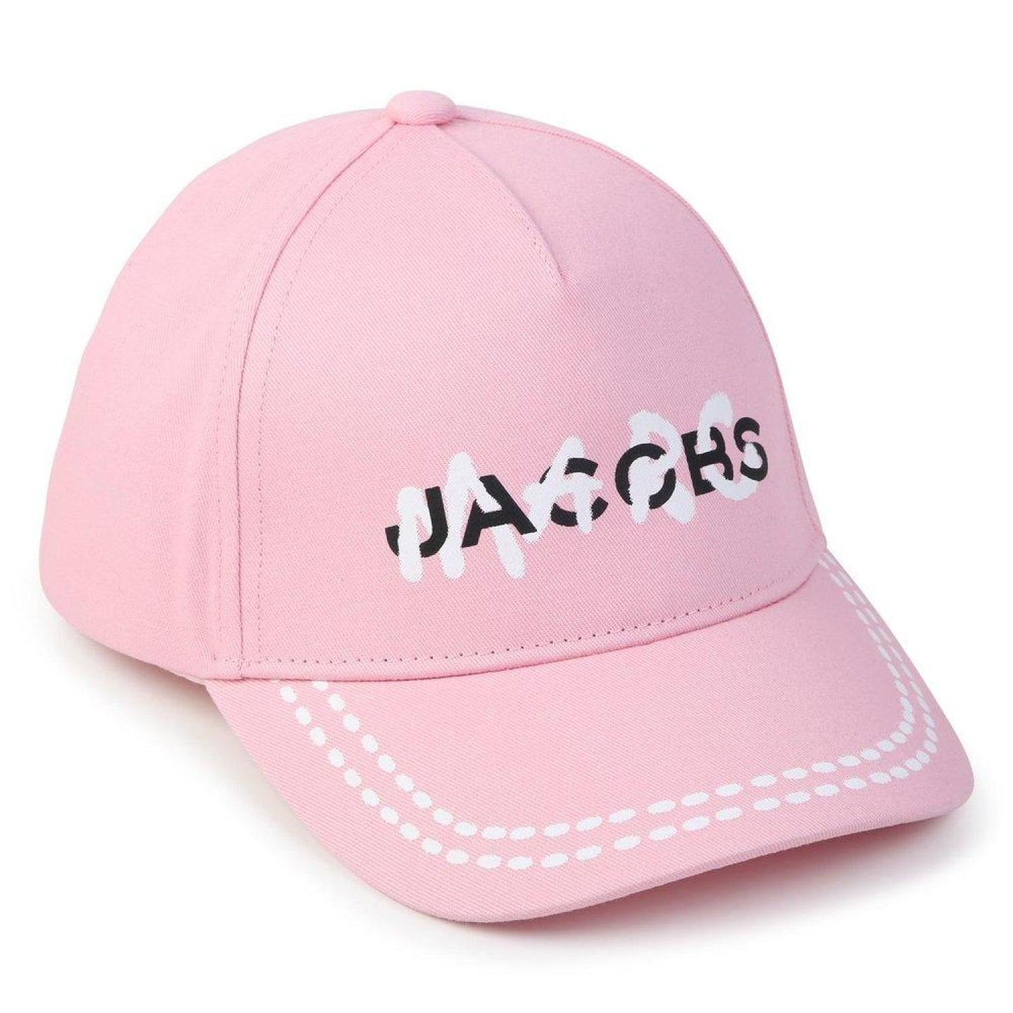 The Marc Jacobs Kids Graffiti Logo Print Baseball Cap