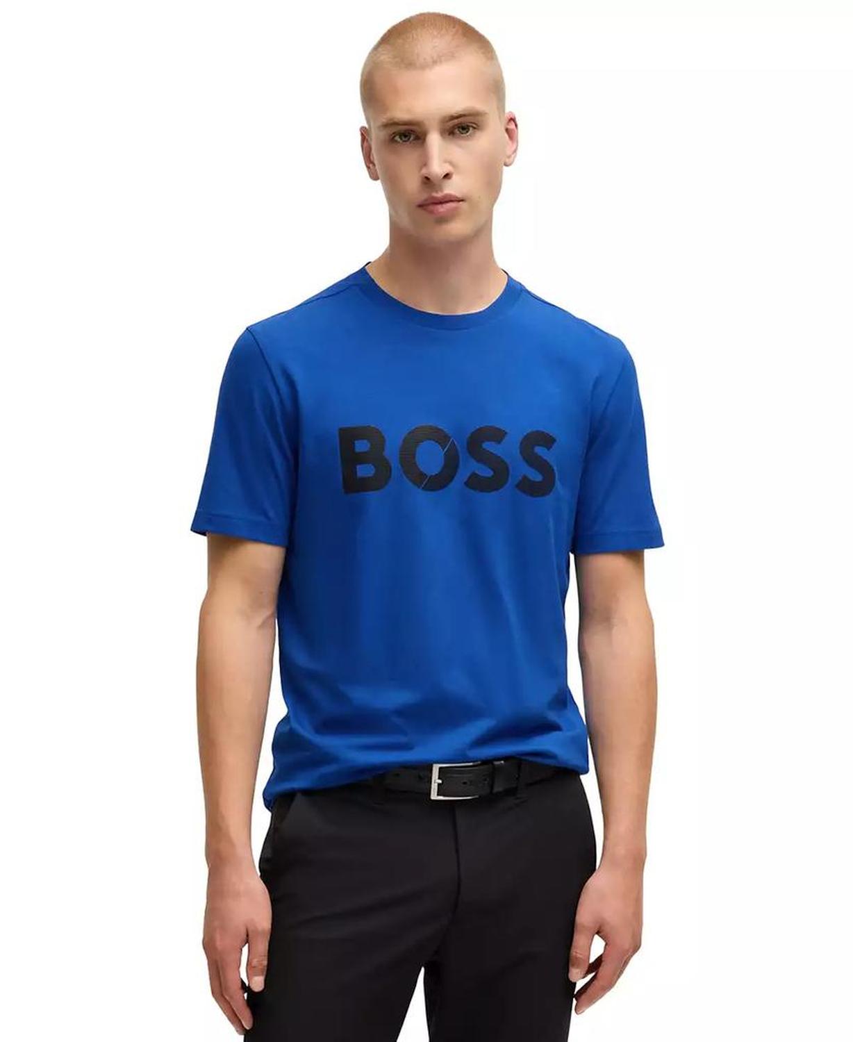 Men's Large Logo Regular-Fit T-Shirt