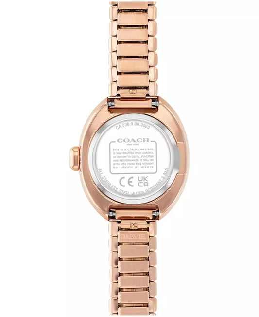 Women's Sammy Rose Gold Tone Stainless Steel Stretch Bracelet Watch, 22.5mm