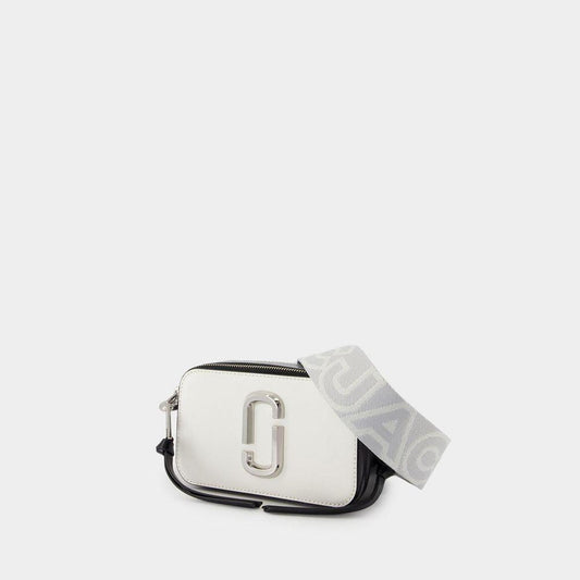 The Snapshot Crossbody - Leather - White