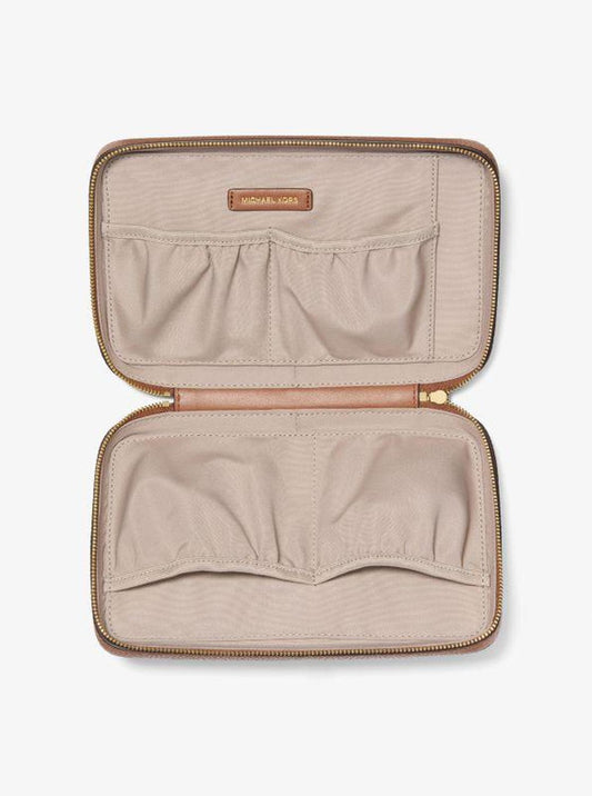 Medium Pebbled Leather Tech Organizer