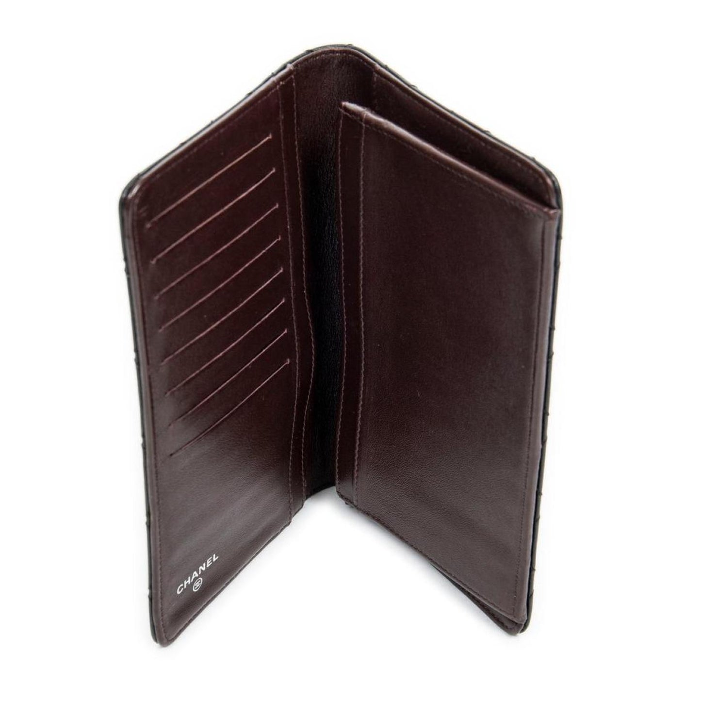 Mademoiselle Lock Long Bifold Wallet