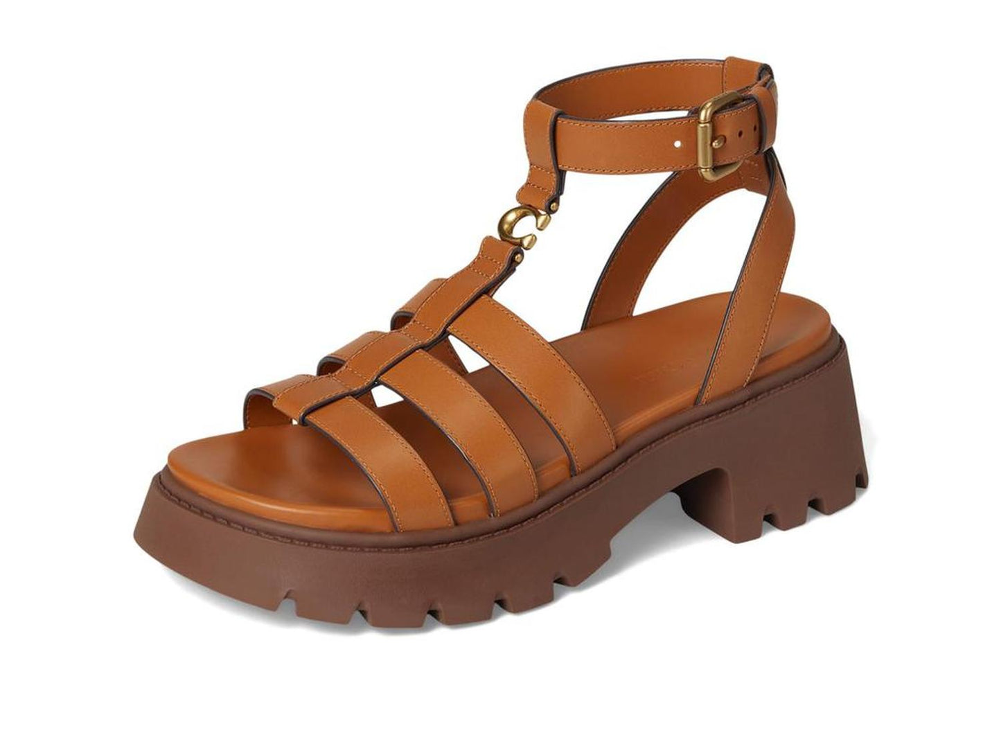 Sculpted C Platform Fisherman Sandals