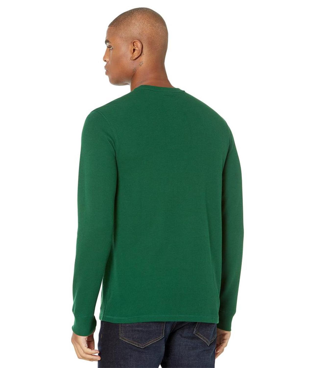 Waffle Long Sleeve Crew