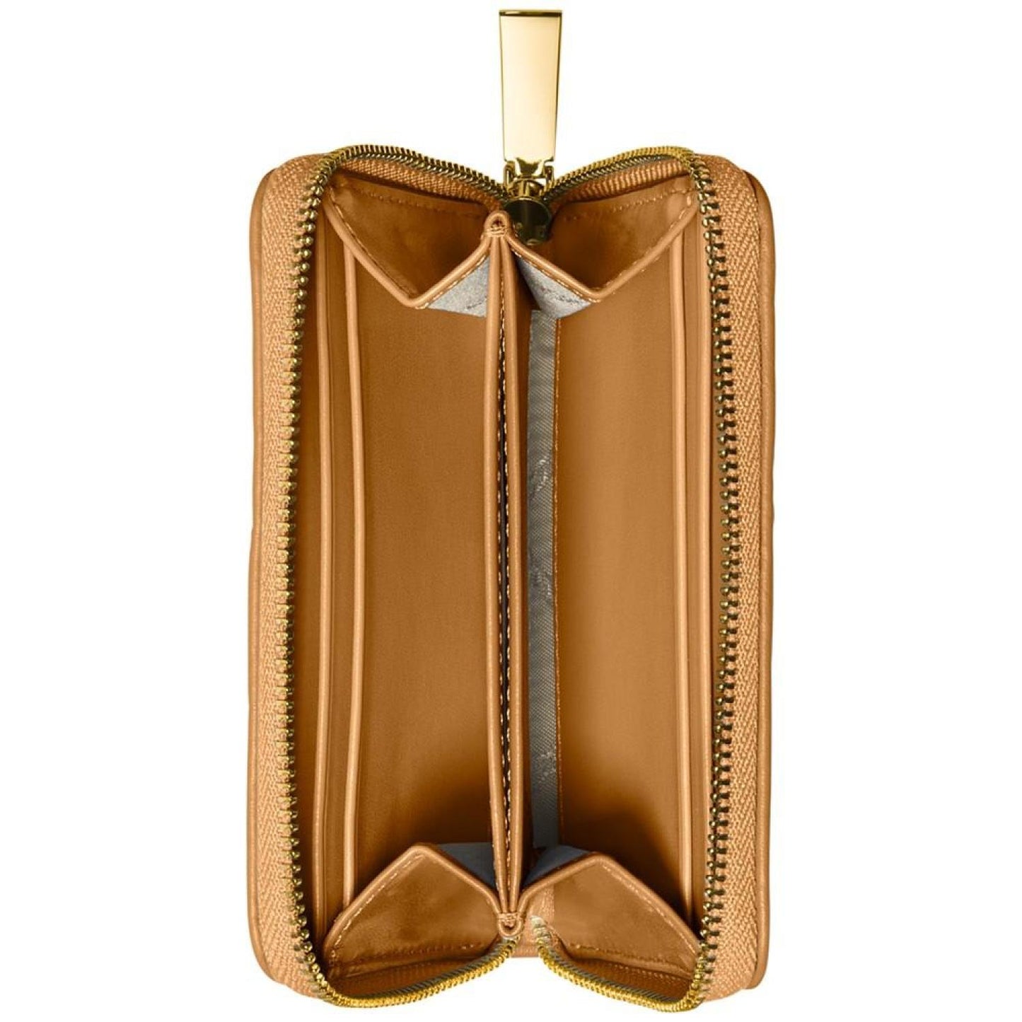 Jet Set Small Leather Zip Around Card Case