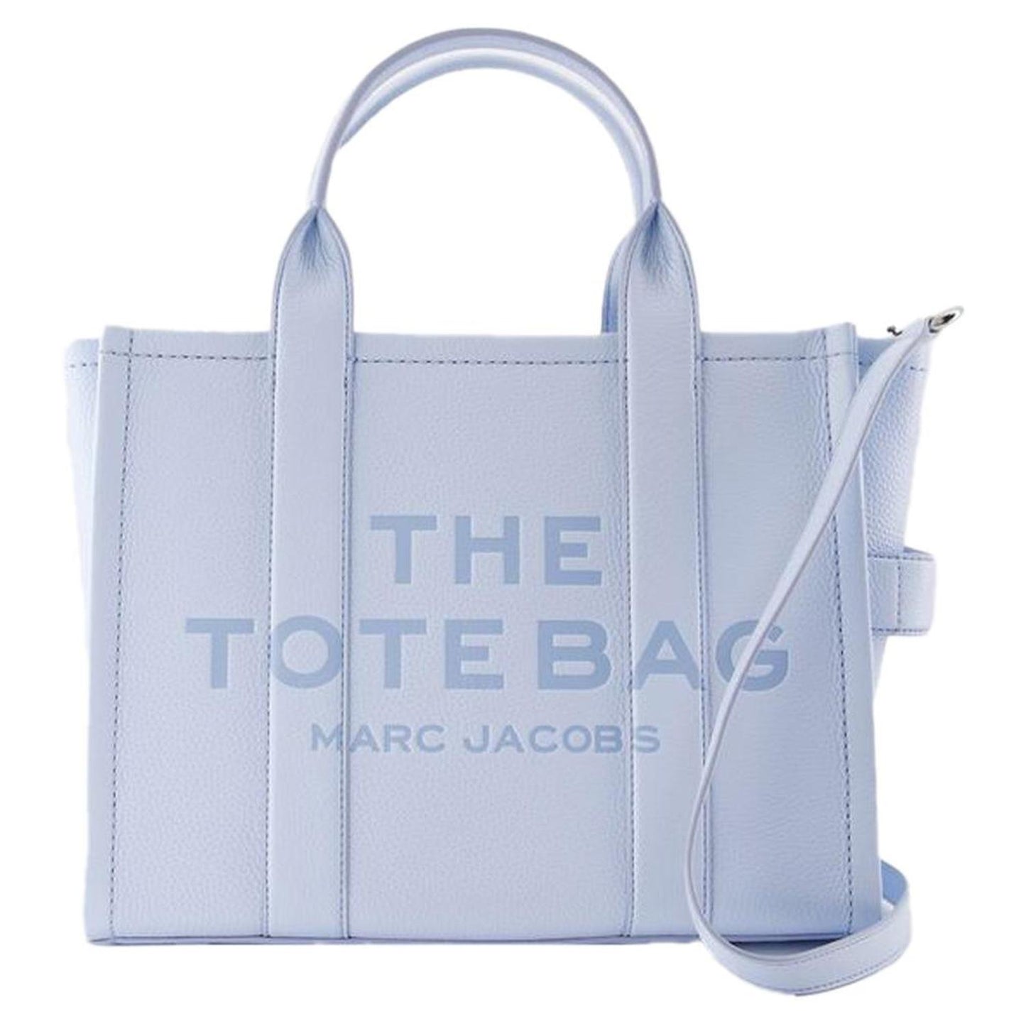 The Medium Tote -  - Leather - Blue