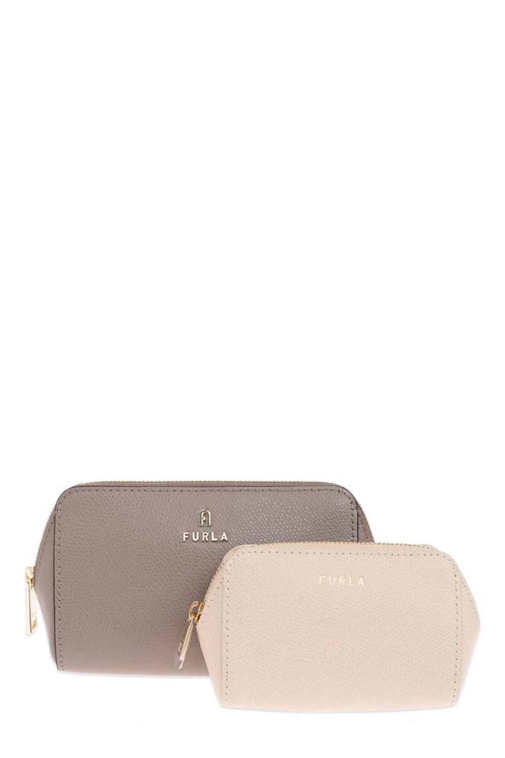 Furla Camelia Zip-Up Set Of Two Beauty Case