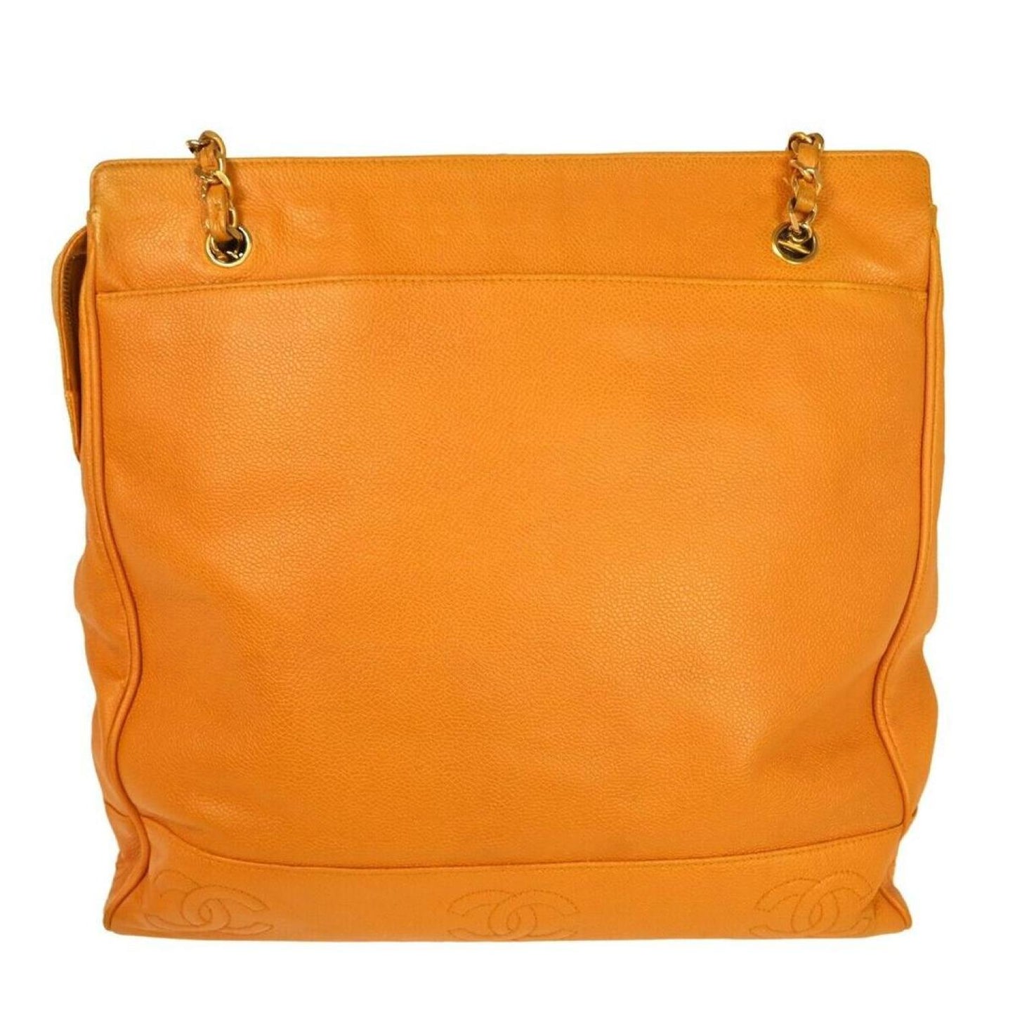 Chanel Triple Coco Leather Shoulder Bag (Pre-Owned)