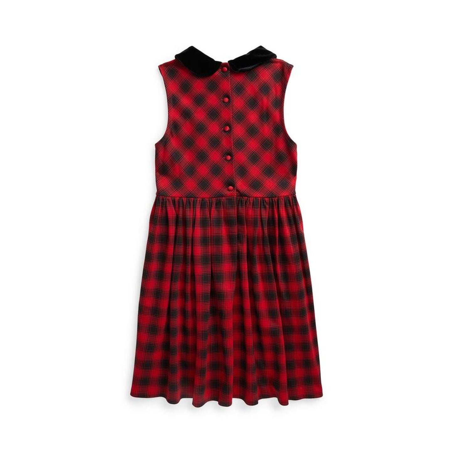 Buffalo Check Stretch Ponte Dress (Big Kids)