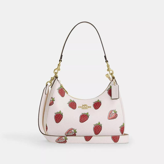 Reversible Strap With Strawberry Print
