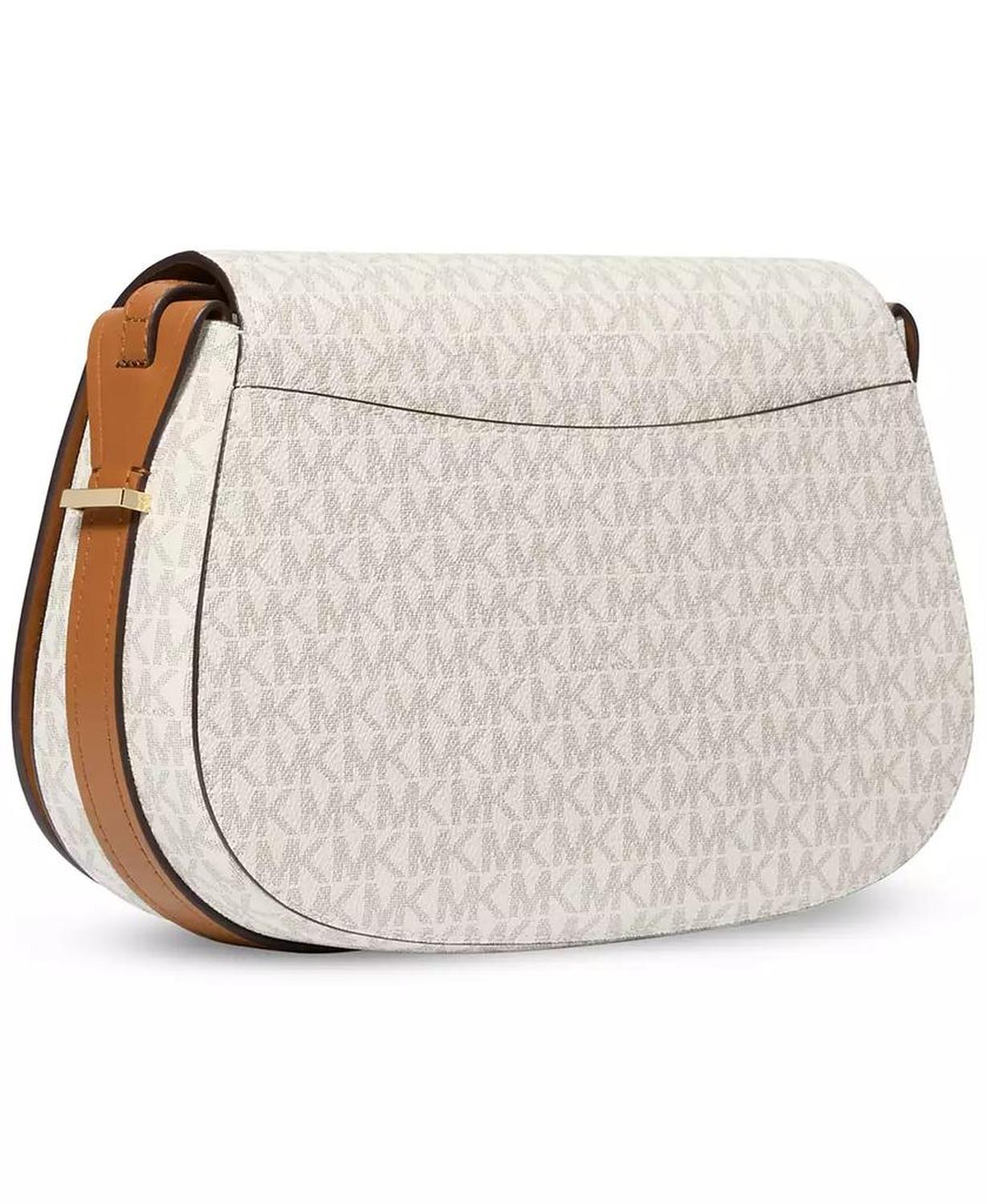 Lydia Small Monogram Flap Messenger