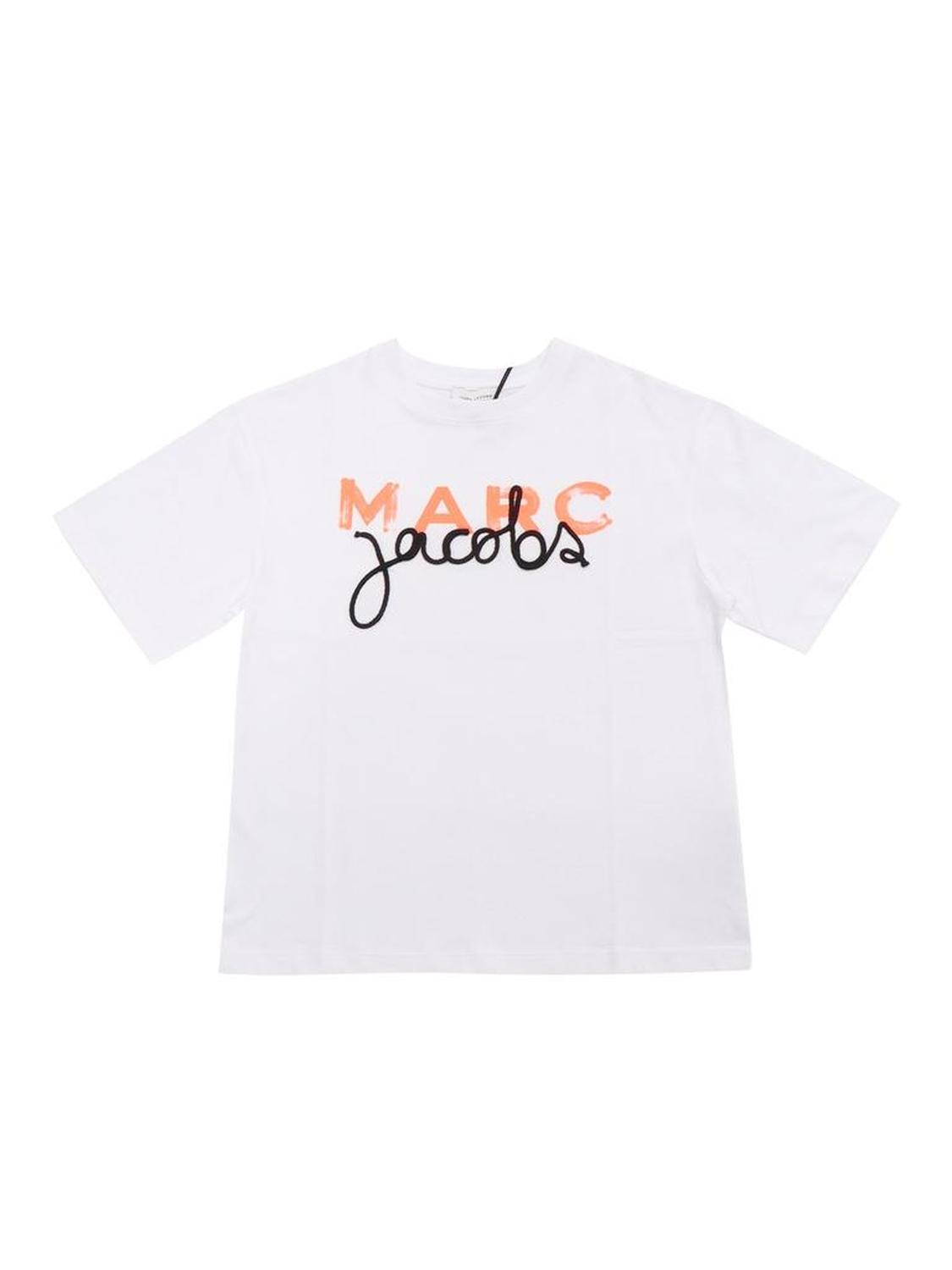 The Marc Jacobs Kids Logo Printed Crewneck T-Shirt
