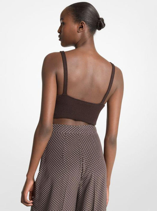 Stretch Cashmere Bralette