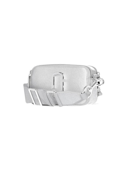 Snapshot Dtm" Crossbody Bag – Silver