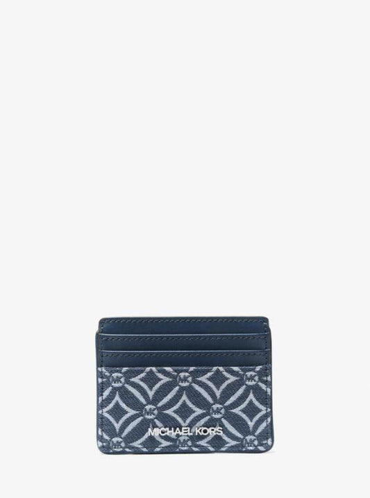 Jet Set Travel Large Logo Jacquard Card Case