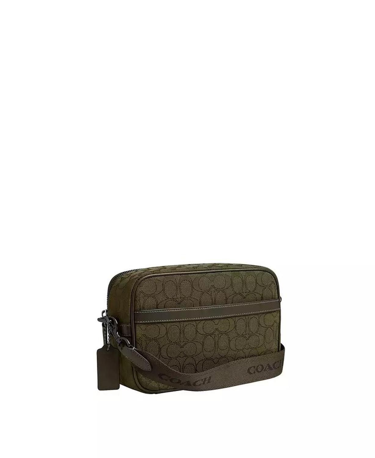 Men's Theo Signature Jacquard Camera Bag