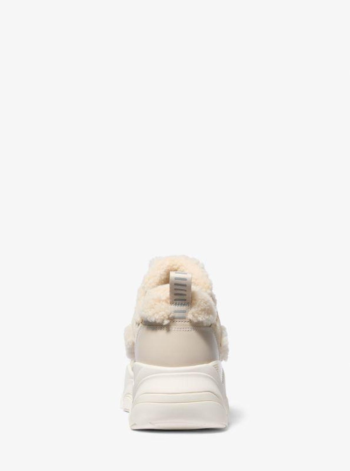 Atlas Suede and Shearling Trainer