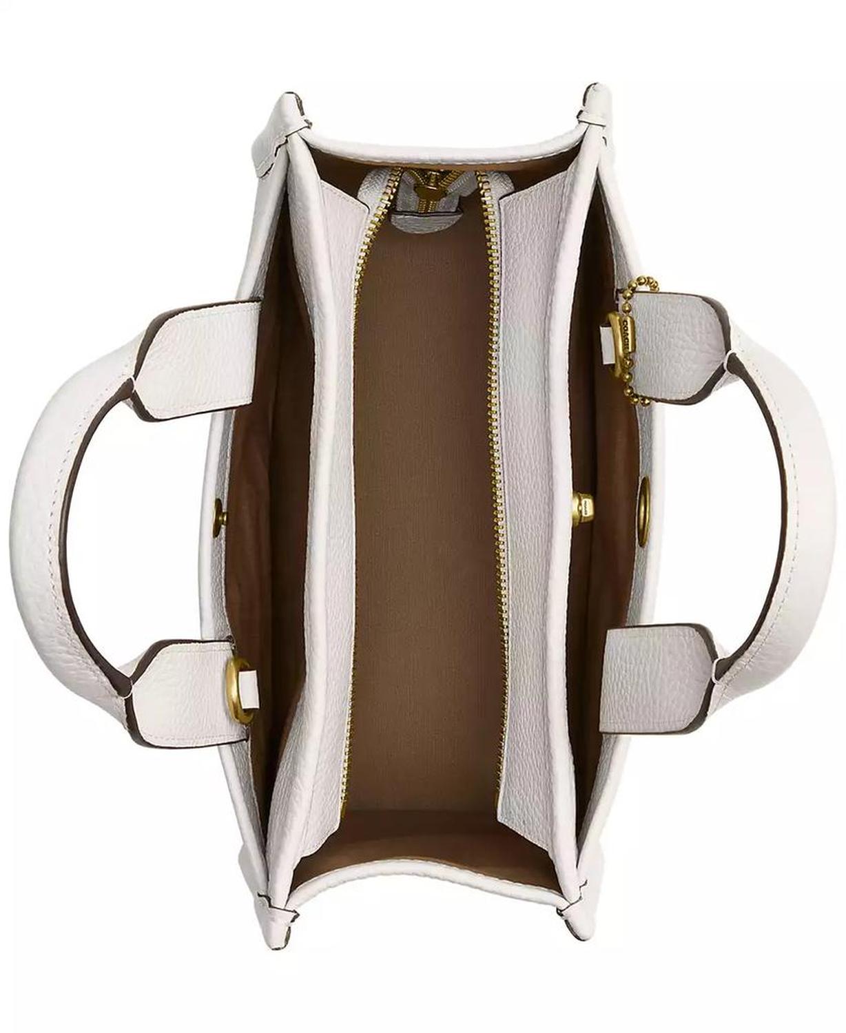 Cargo Pebbled Leather Tote Bag 26