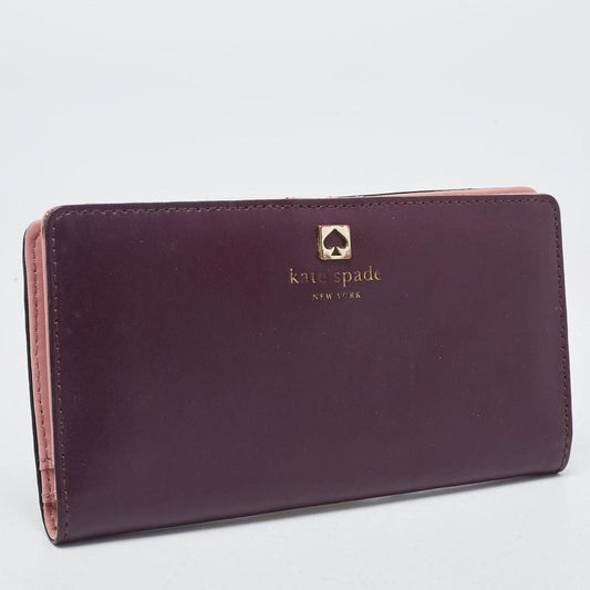 Purple/pink Leather Adel Bifold Wallet