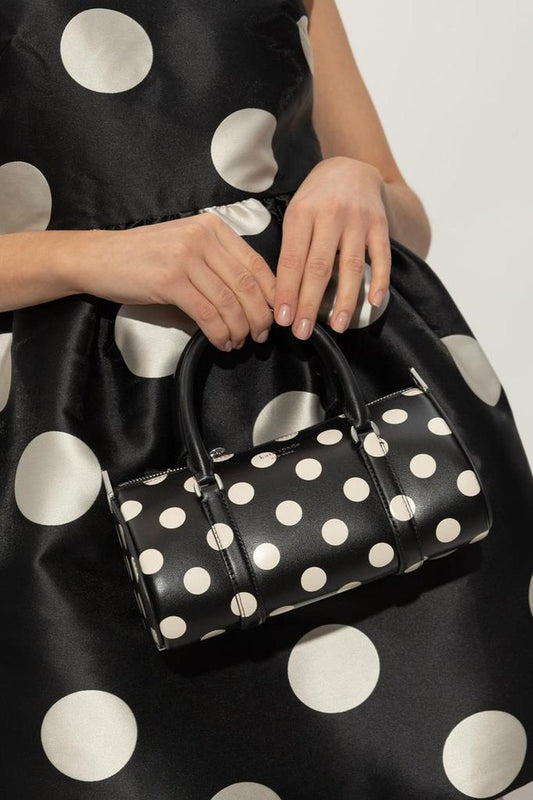 Kate Spade Polka Dot Cylinder Tote