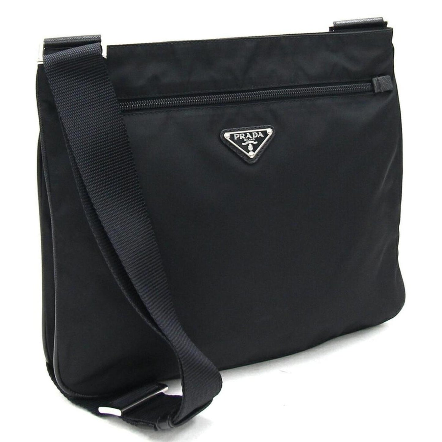 Prada Tessuto Synthetic Shoulder Bag (Pre-Owned)
