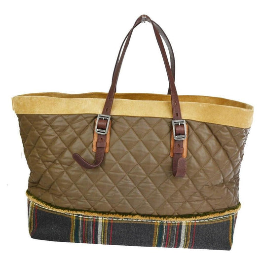 Chanel Matelassé Canvas Tote Bag (Pre-Owned)