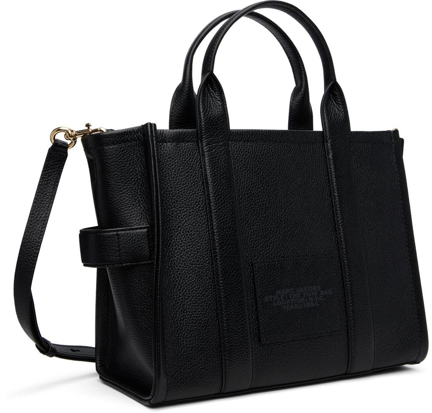 Black 'The Leather Medium' Tote