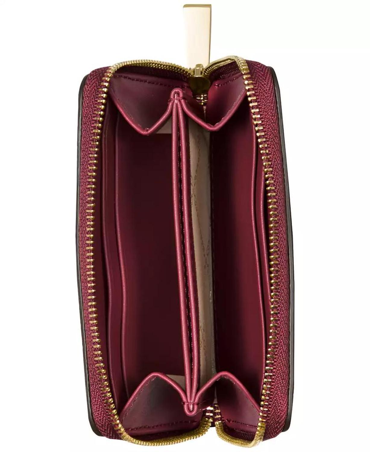 Jet Set Small Zip Around Card Case