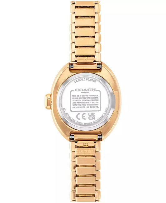 Women's Sammy Gold Tone Stainless Steel Bracelet Stretch Watch, 22.5mm