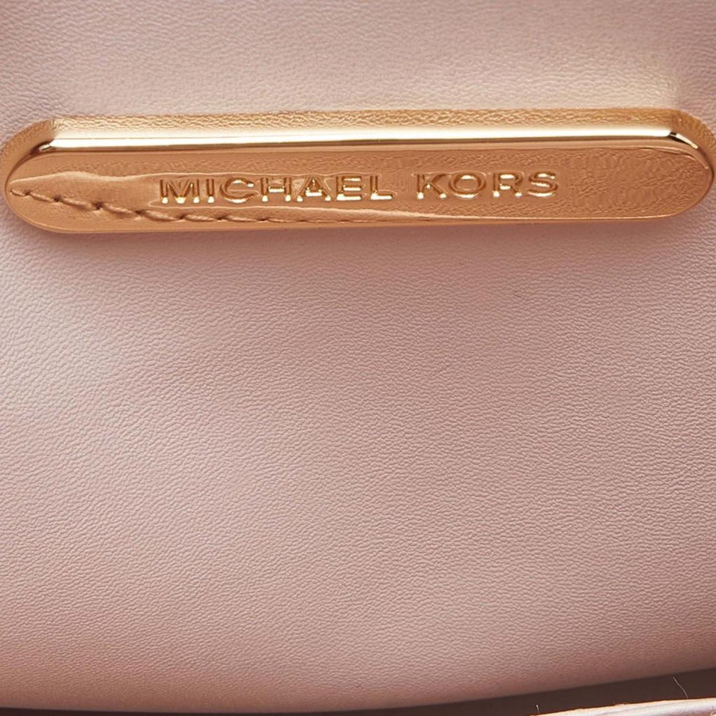 Michael Kors Light Leather And Suede Mercer Tote