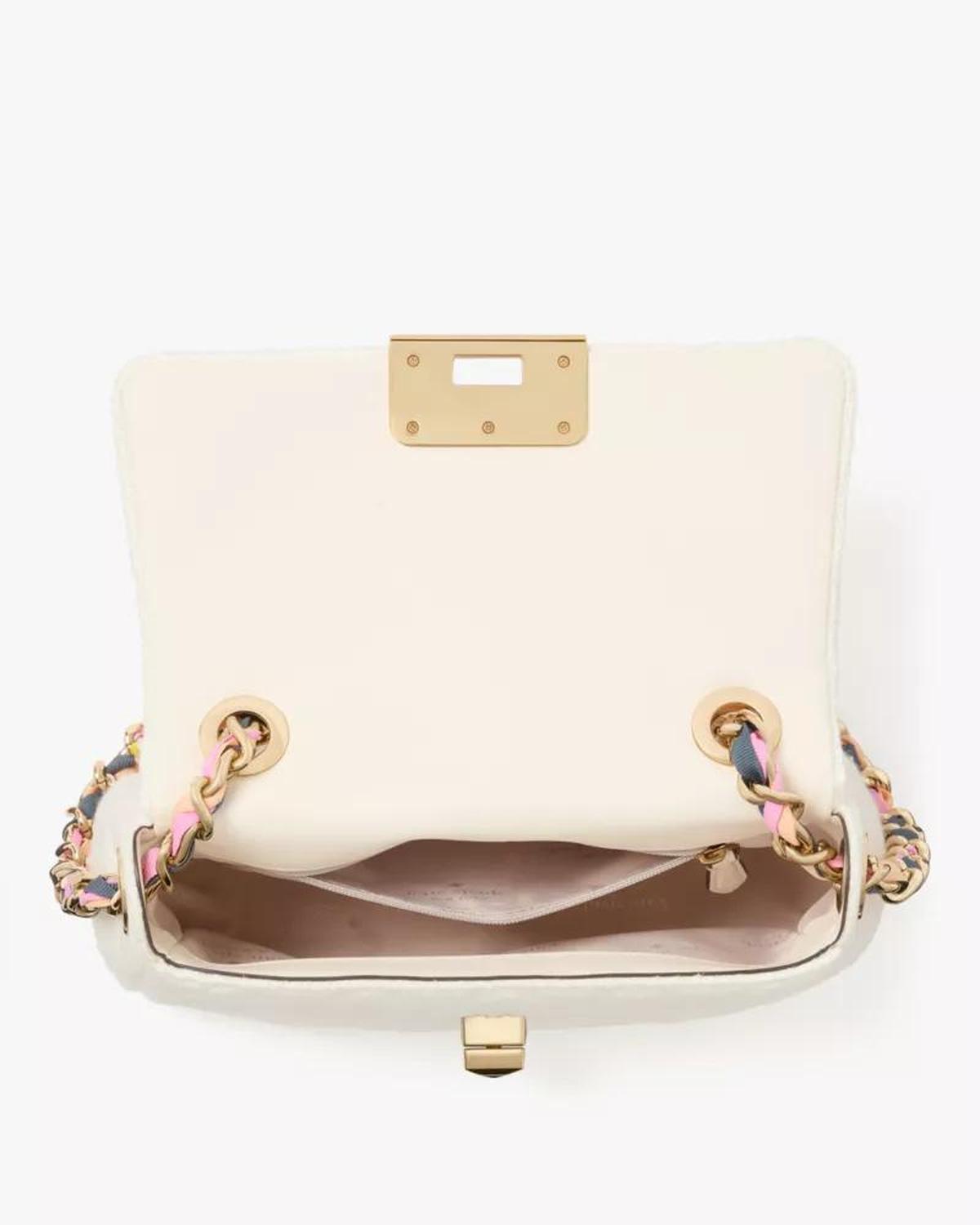 Carey Tweed Small Chain Crossbody