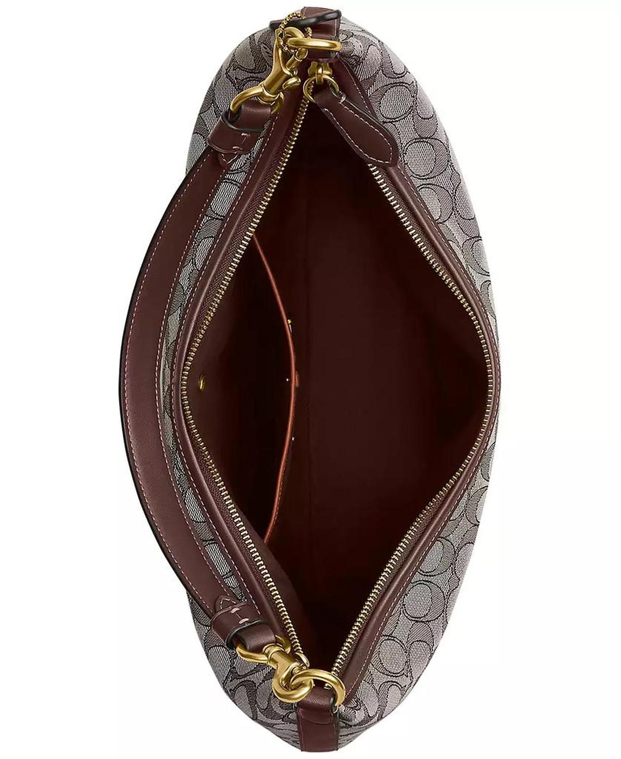 Juliet Signature Jacquard Large Shoulder Bag 38