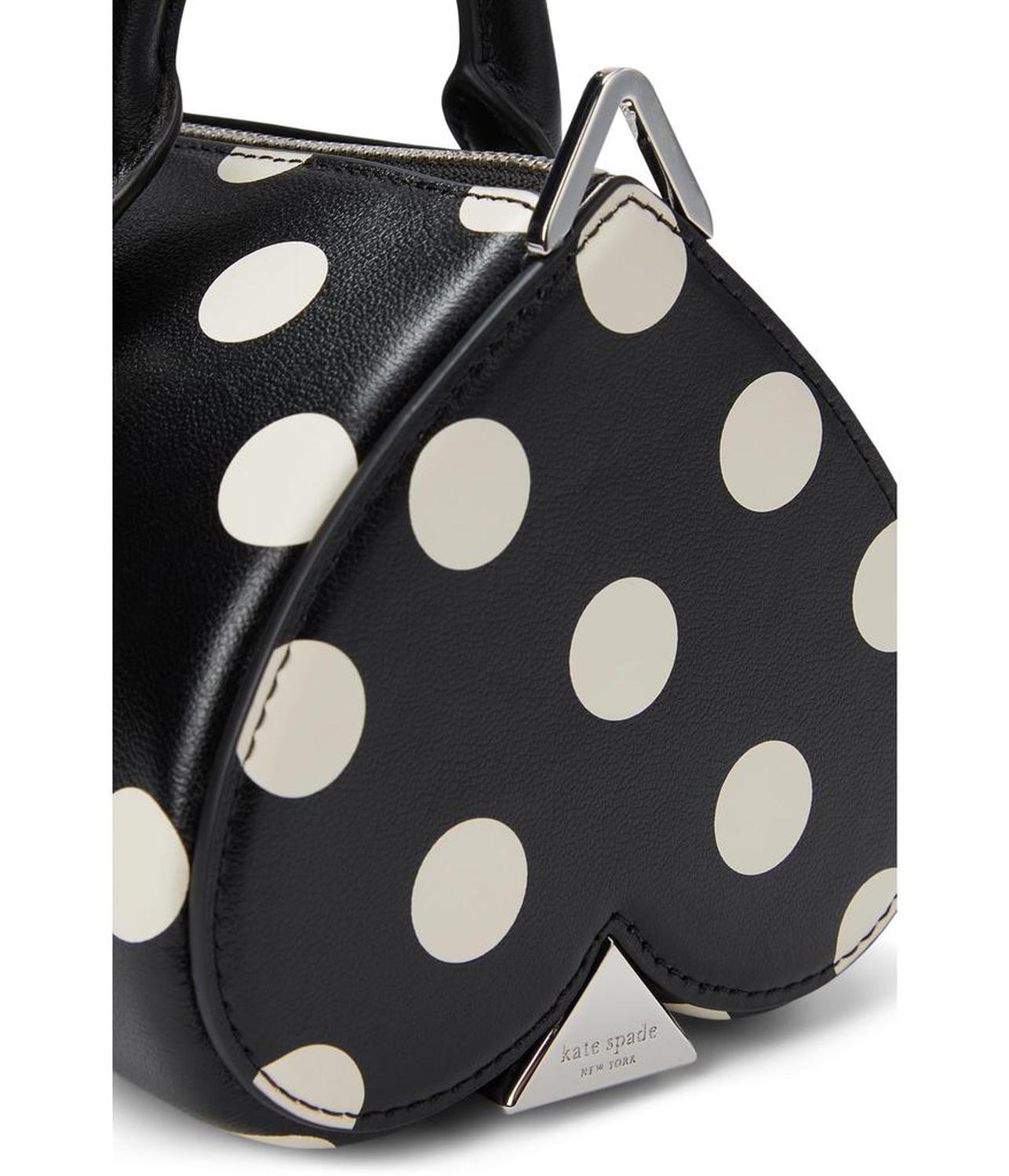 Spade Icon Dot Barrel Bag
