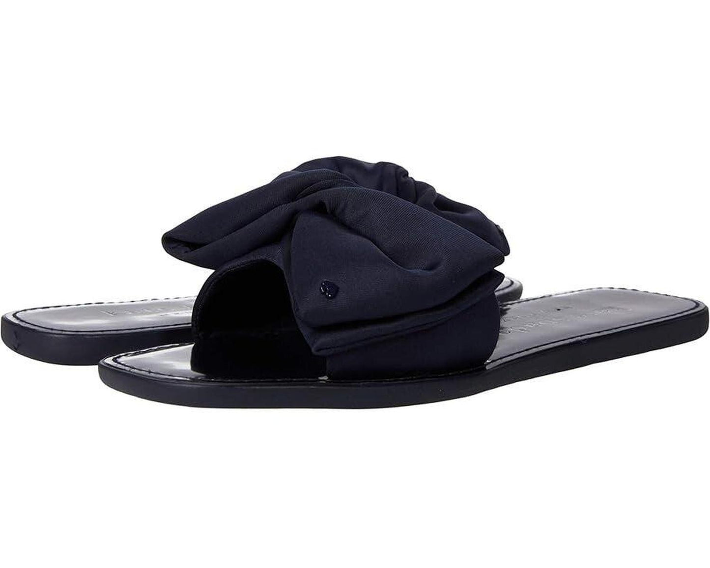 Bikini Sandal Women's US 8 Blue Bow Square Toe Slide KHD2652