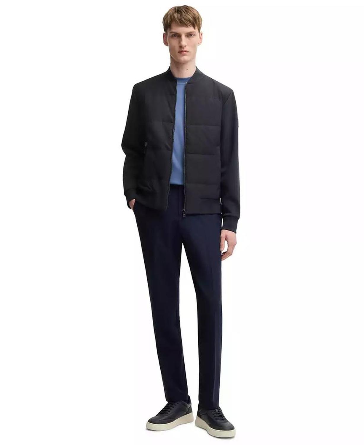 Men's Zip-Up Padded Jacket