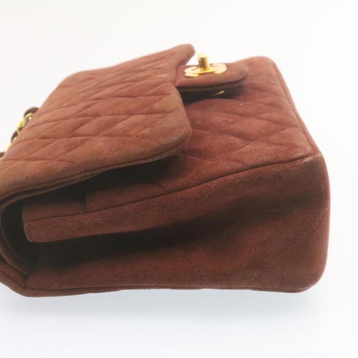 Chanel Classic Flap Suede Shoulder Bag (Pre-Owned)