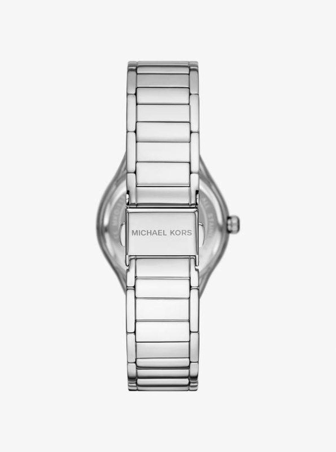 Mini Sylvia Pavé Silver-Tone Watch and Bracelet Gift Set