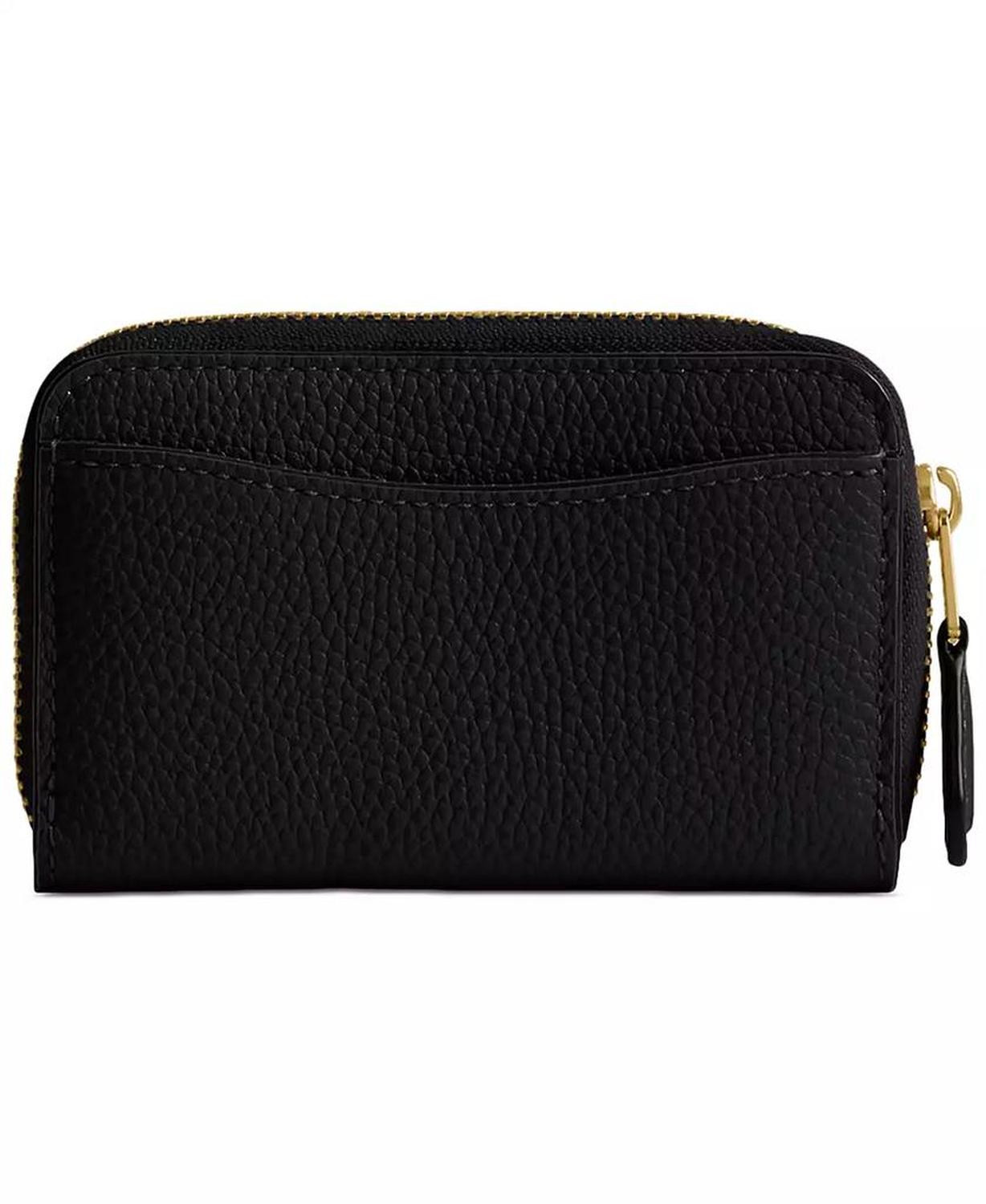 Essential Leather Zip Around Card Case