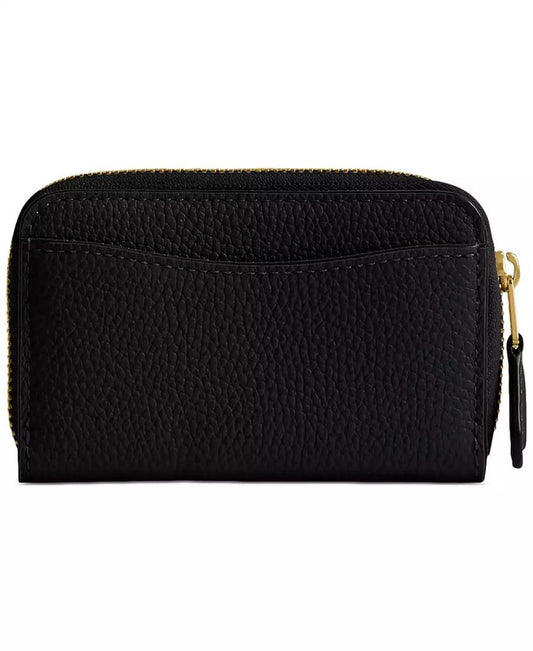 Essential Leather Zip Around Card Case