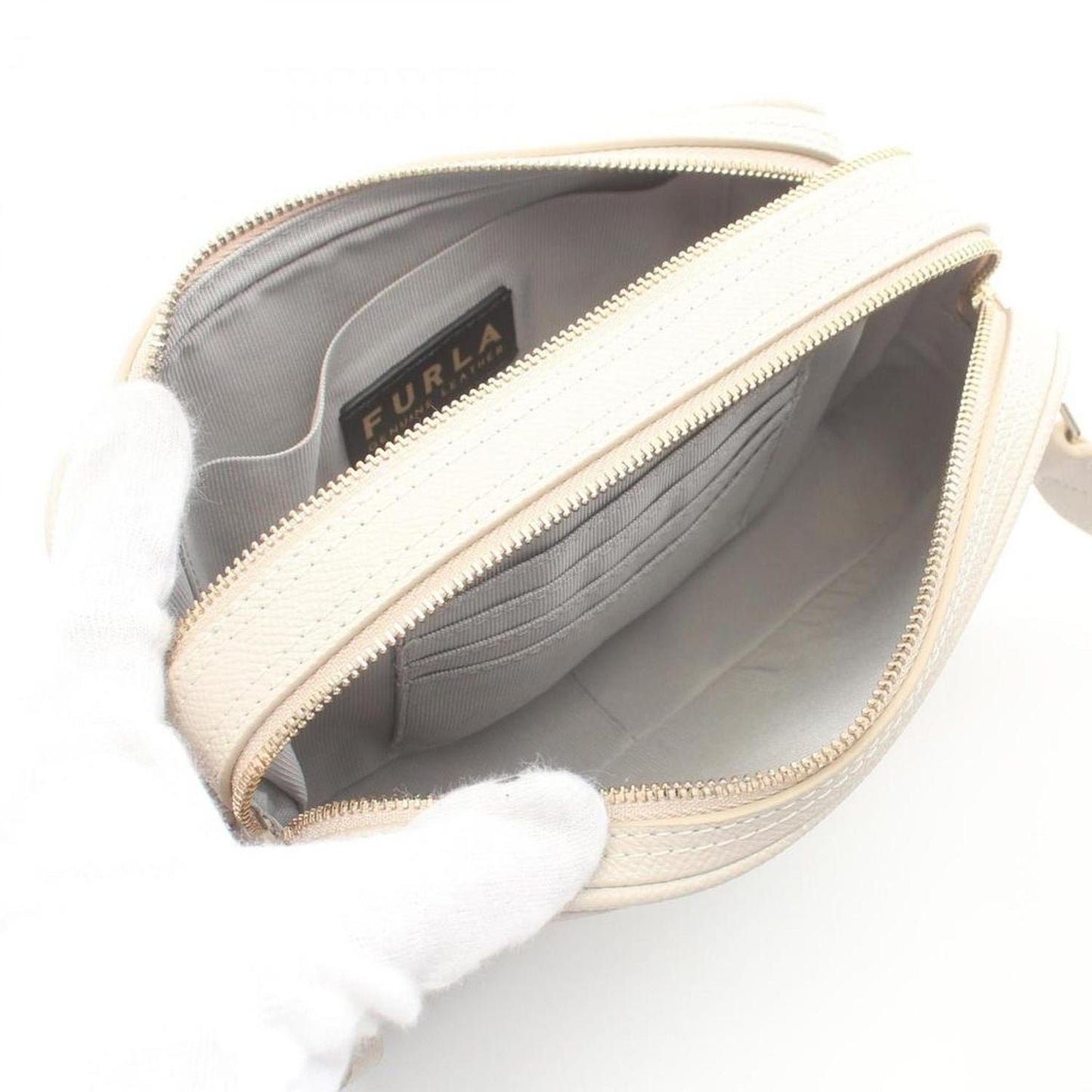 Furla Lilli Xl Lily Leather Shoulder Bag (Pre-Owned)