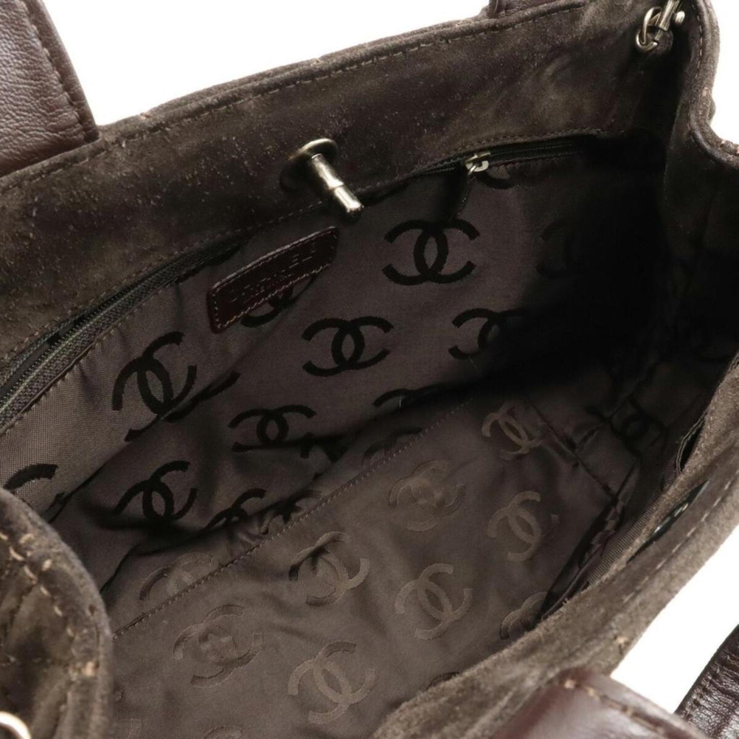 Chanel 2,55 Suede Tote Bag (Pre-Owned)