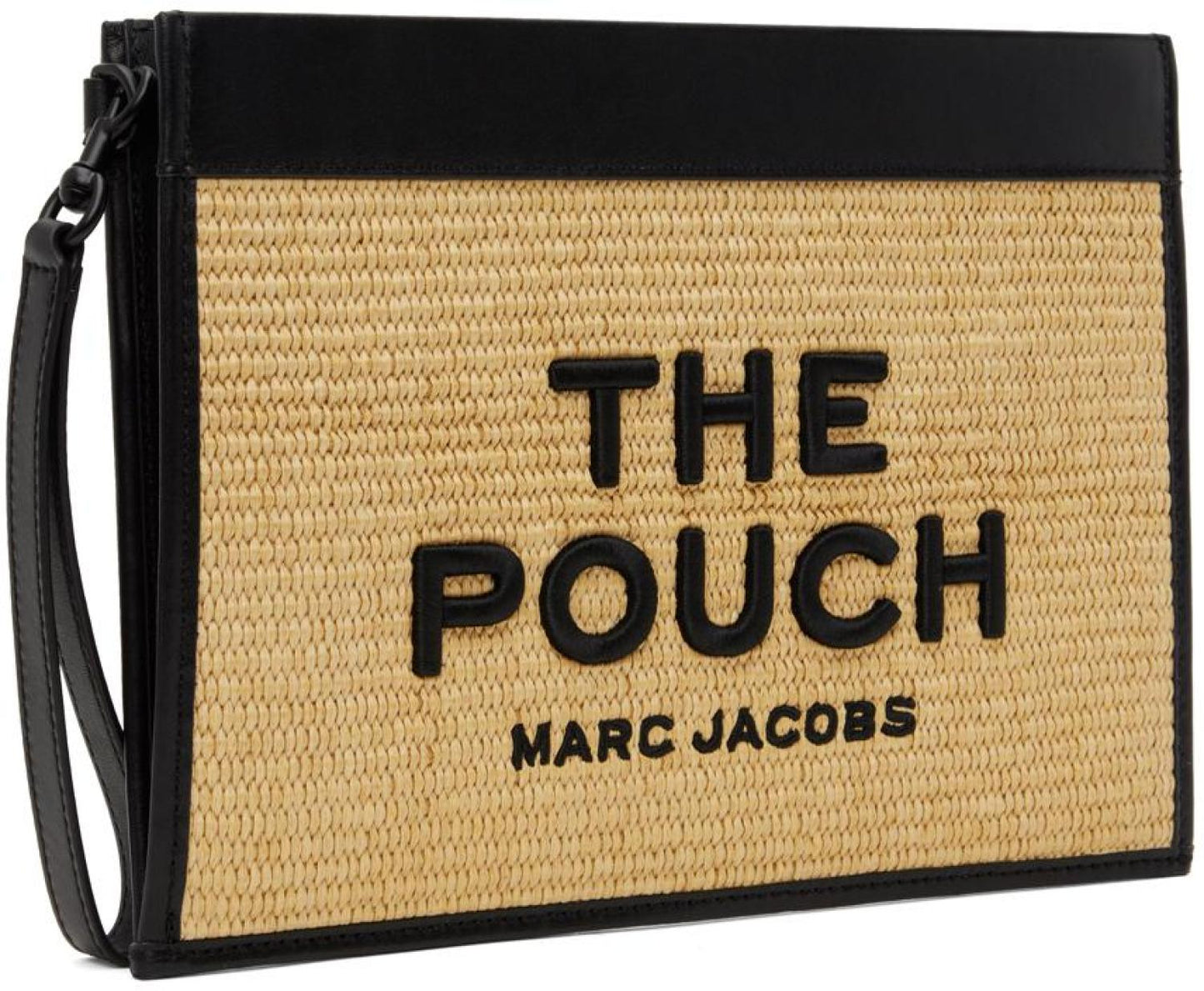 Beige 'The Woven Large' Clutch