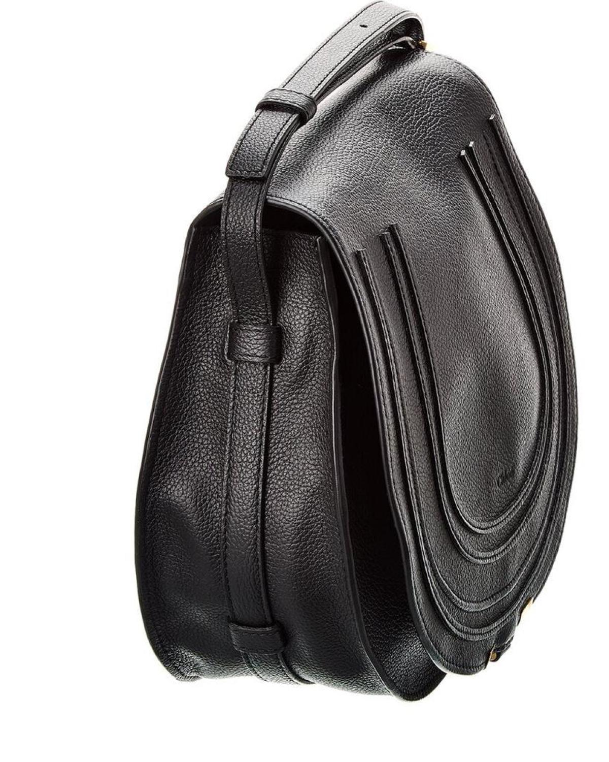 Chloé Marcie Medium Leather Saddle Bag