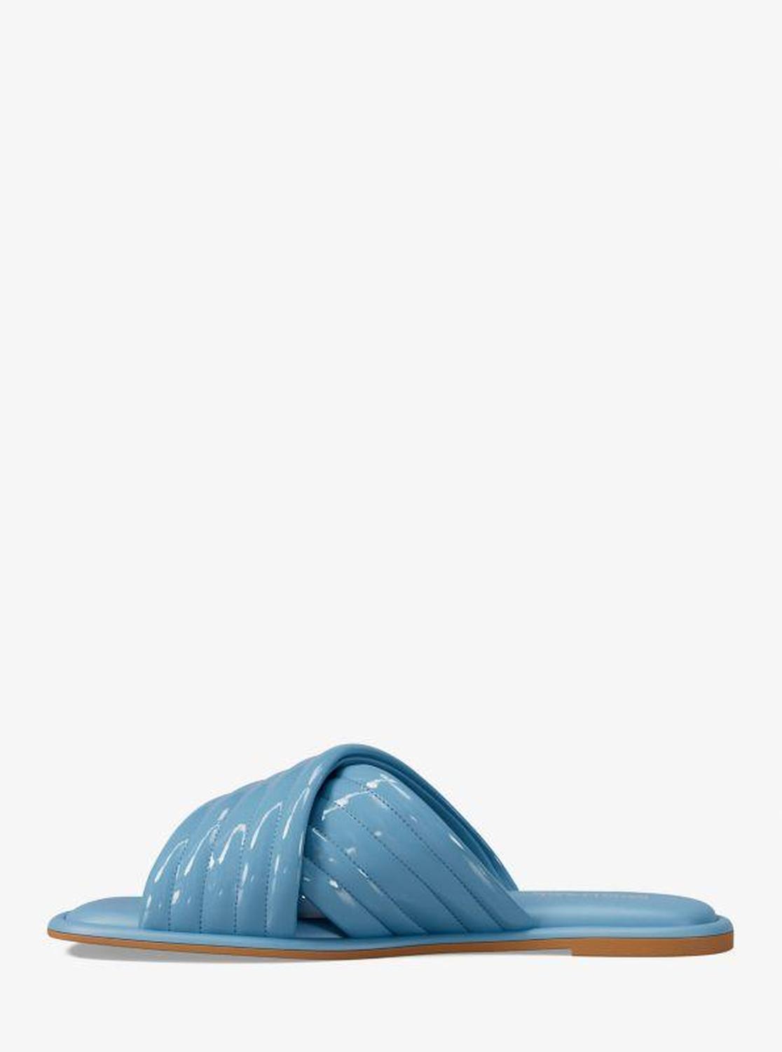 Portia Patent Slide Sandal