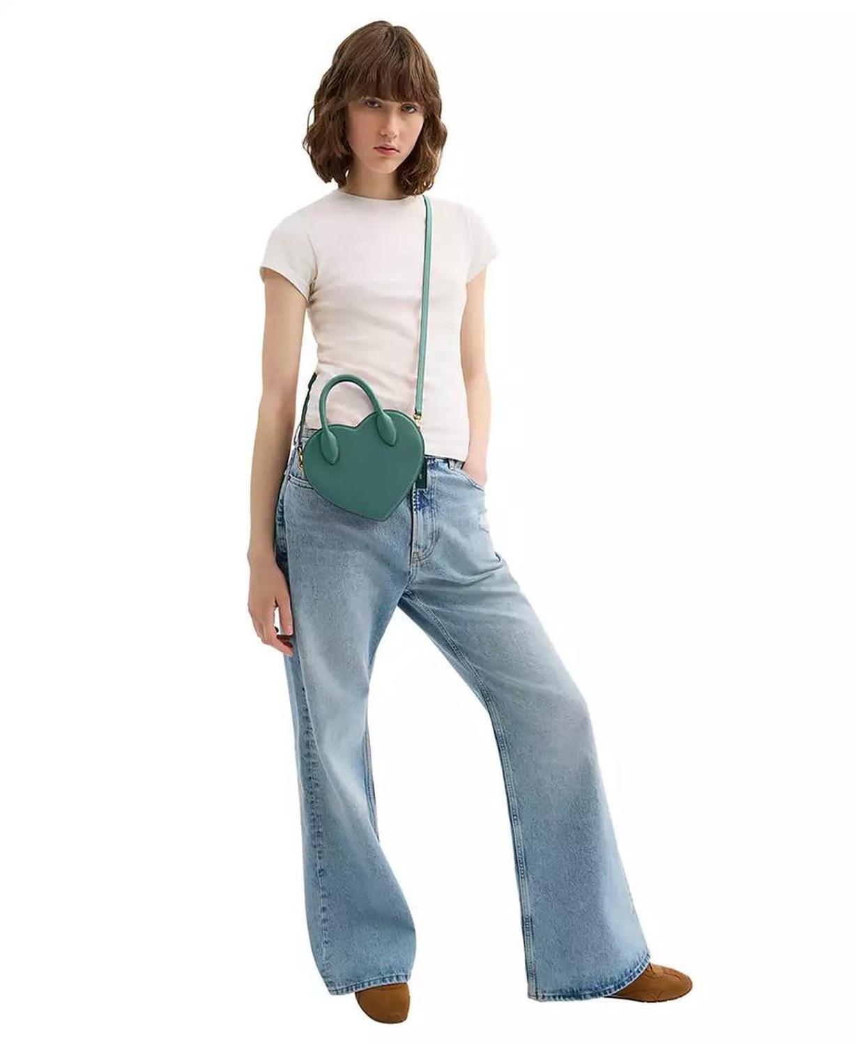 Heart Shape Mini Crossbody Bag